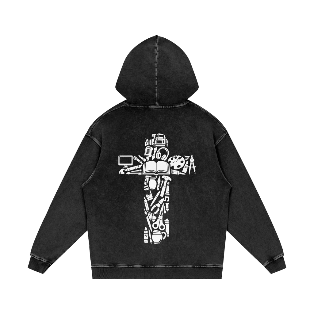 Creative Cross Hoodie