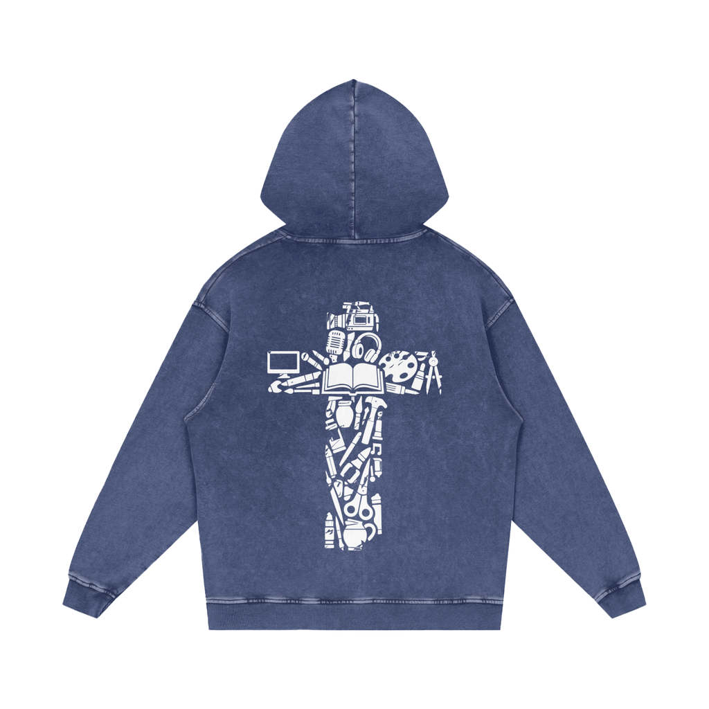 Creative Cross Hoodie