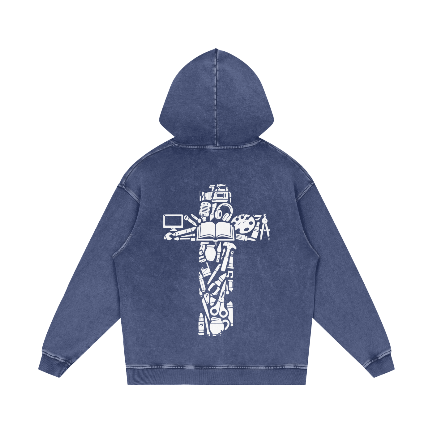 Creative Cross Hoodie